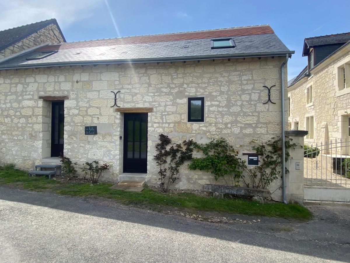 Studio Indre Climatise, La Halte De Cuze, Aux Abords De La Loire A Velo Huismes Exteriör bild