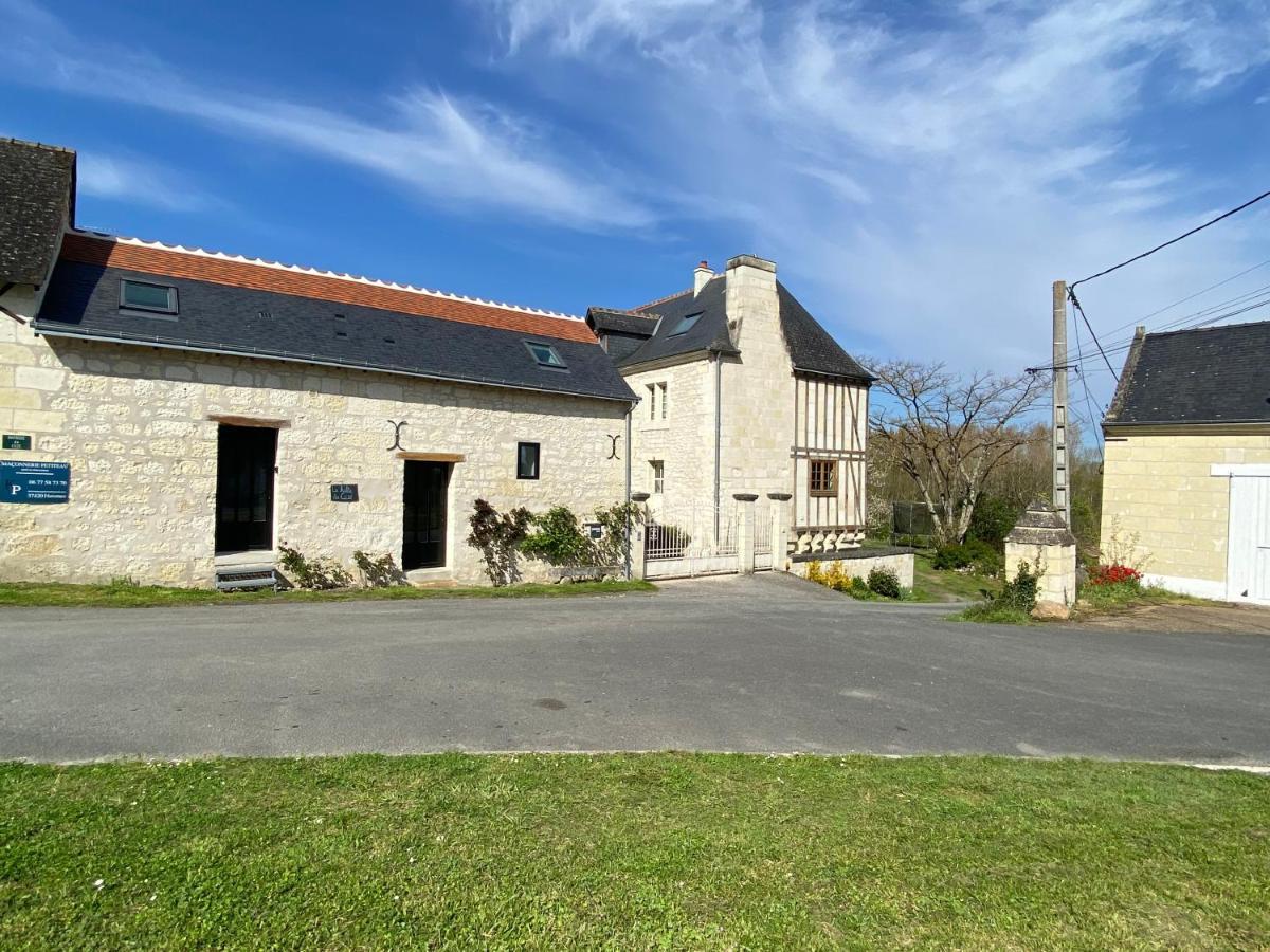 Studio Indre Climatise, La Halte De Cuze, Aux Abords De La Loire A Velo Huismes Exteriör bild